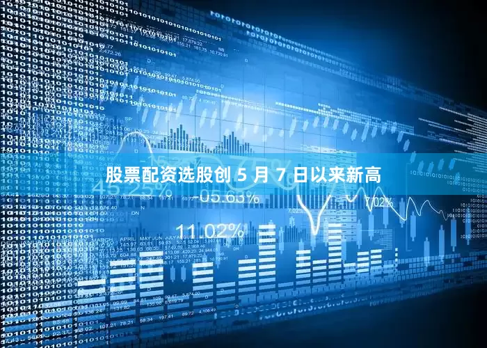 股票配资选股创 5 月 7 日以来新高